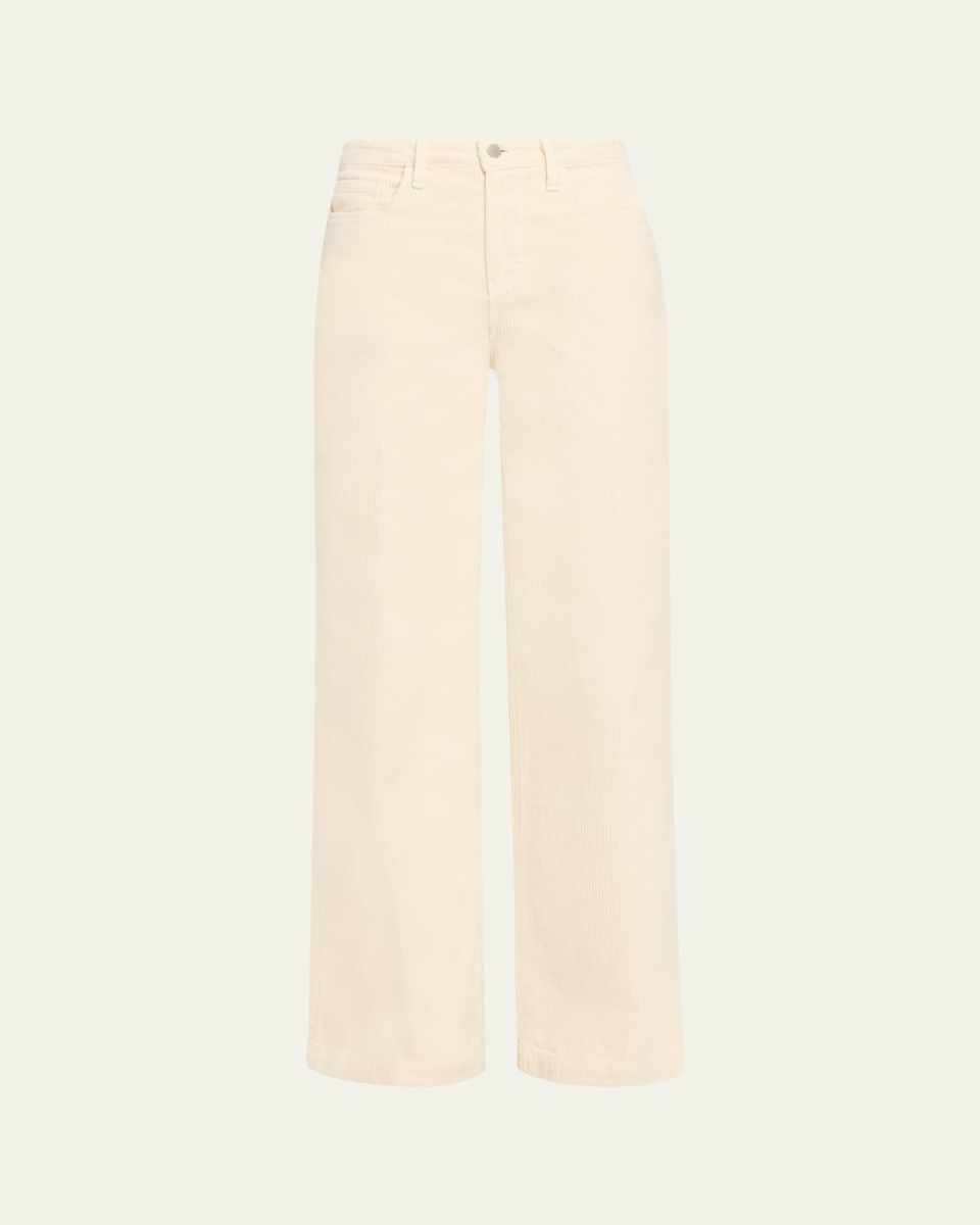 Scottie High-Rise Wide-Leg Corduroy Jeans